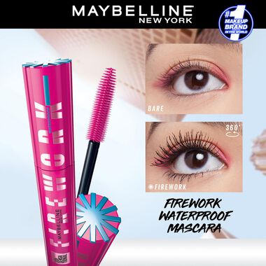 faces ماسكارا لاش سينسيشنال فاير وورك قابلة للغسل   تدوم حتى 24 ساعة، اسود داكن