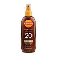 faces carroten protect   tan sun care oil spray spf20 150ml