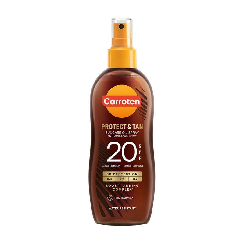 carroten carroten protect & tan sun care oil spray spf20150ml