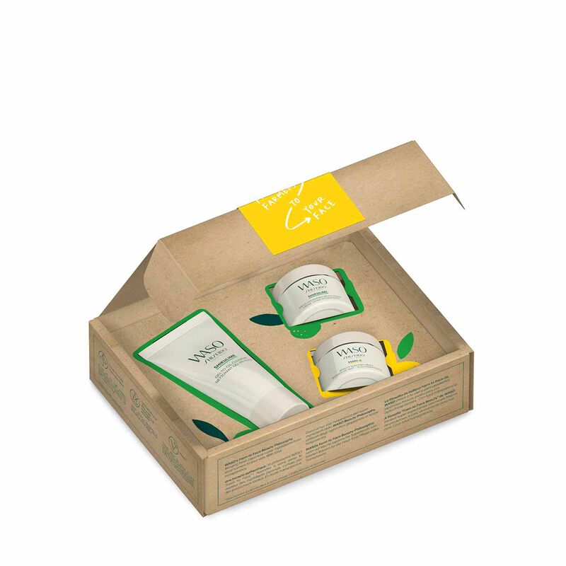 shiseido waso moisture charge kit