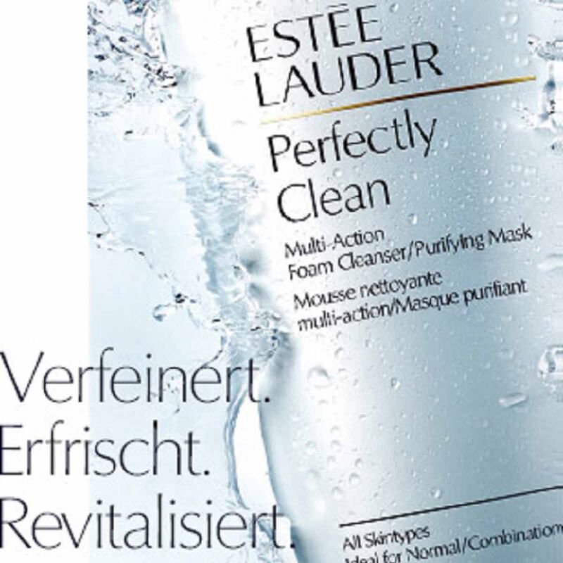 estee lauder perfectly clean multiaction foam cleanser