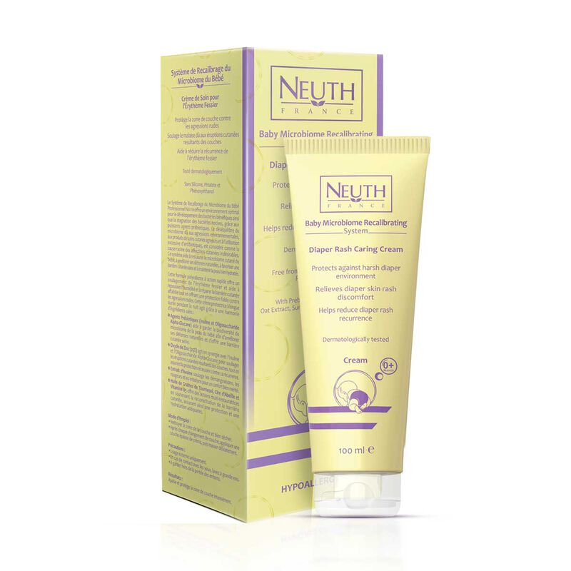 neuth france mircrobiome recalibrating system diaper rash caring cream 100 ml