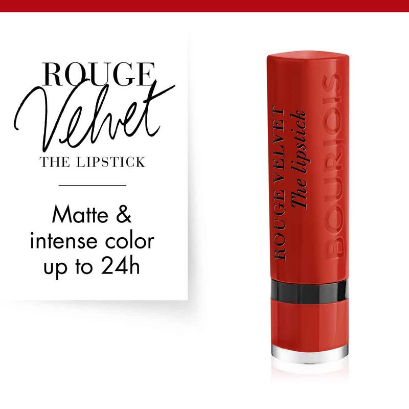 Rouge Velvet The Lipstick bourjois rouge velvet the lipstick