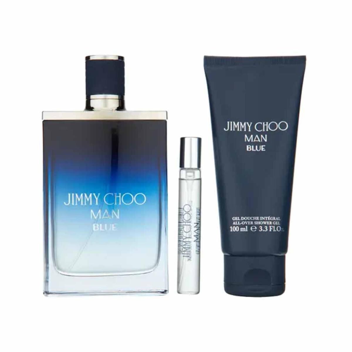 Jimmy Choo Jimmy Choo Men Blue Set EDT 100ML + EDT 7.5ML + SH.Gel