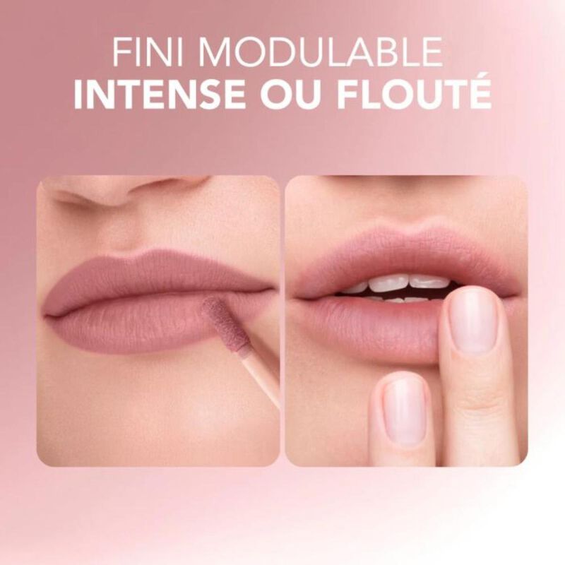 bourjois cloud creme velvet matte liquid lipstick  03  guimauve
