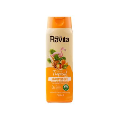 faces shower gel tropical fruits with aloe vera extract 500ml