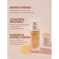 faces sheglam skinfinite hydrating foundation porcelain