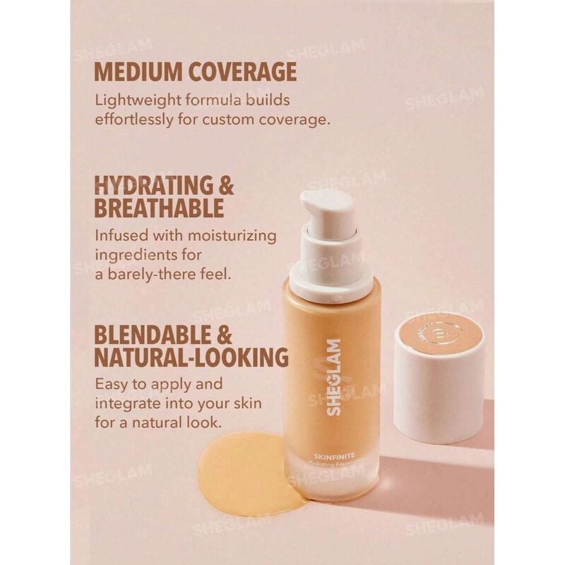sheglam sheglam skinfinite hydrating foundation porcelain