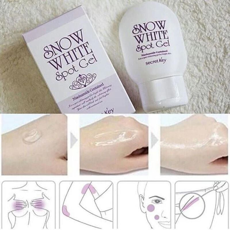secret key secret key snow white spot gel 65g