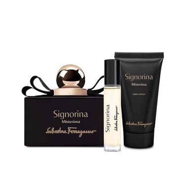 faces signorina misteriosa spring coffret  edp 100ml   10ml   50ml body lotion