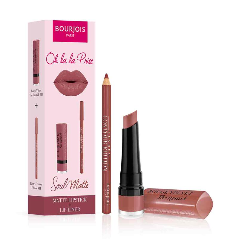 bourjois soul matte nohalicious lip kit