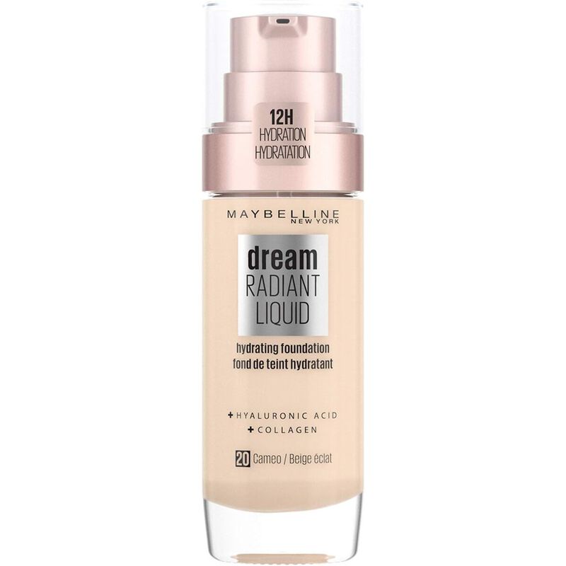 Dream Satin Liquid Foundation 20 Cameo maybelline new york dream satin liquid foundation 20 cameo