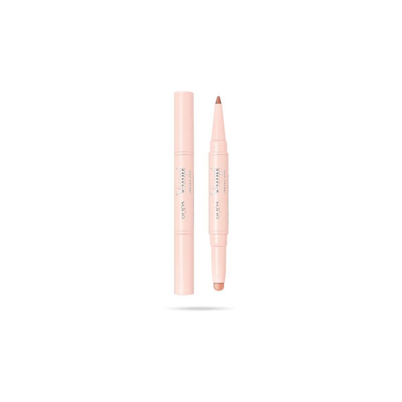pupa pupa vamp! creamy duo lipstick 001