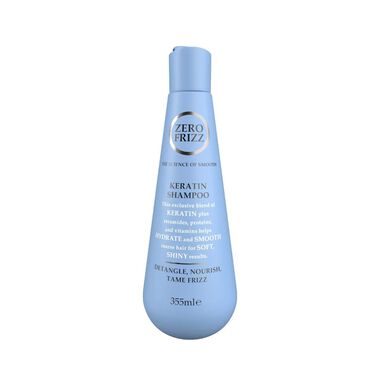 faces zero frizz keratin shampoo 355ml