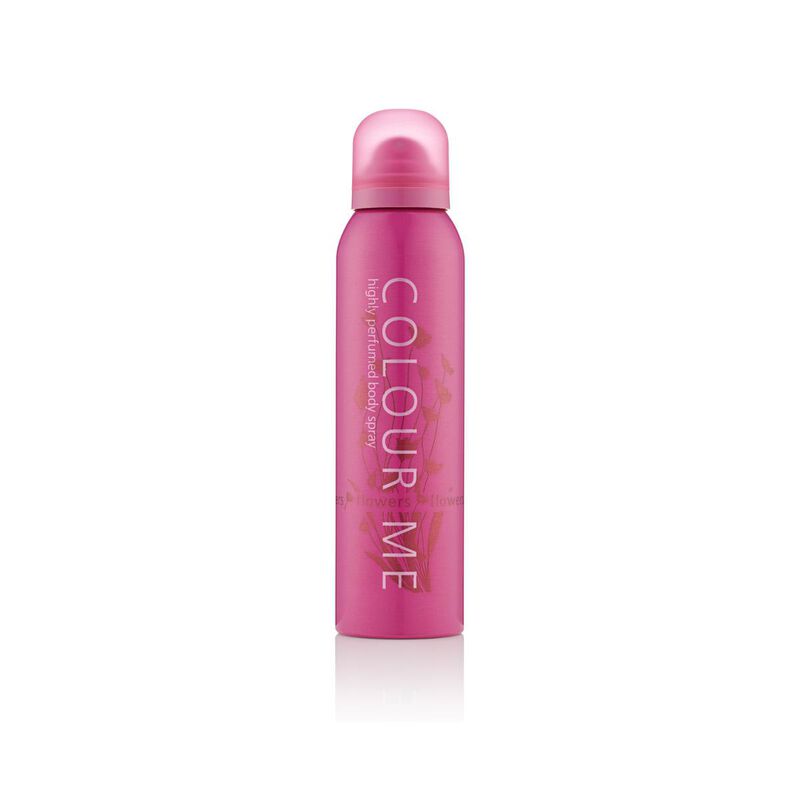 colour me colour me body spray for women flower 150ml