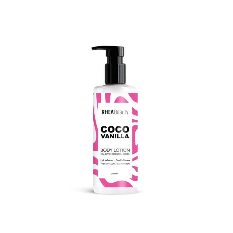 rhea beauty body lotion coco vanilla