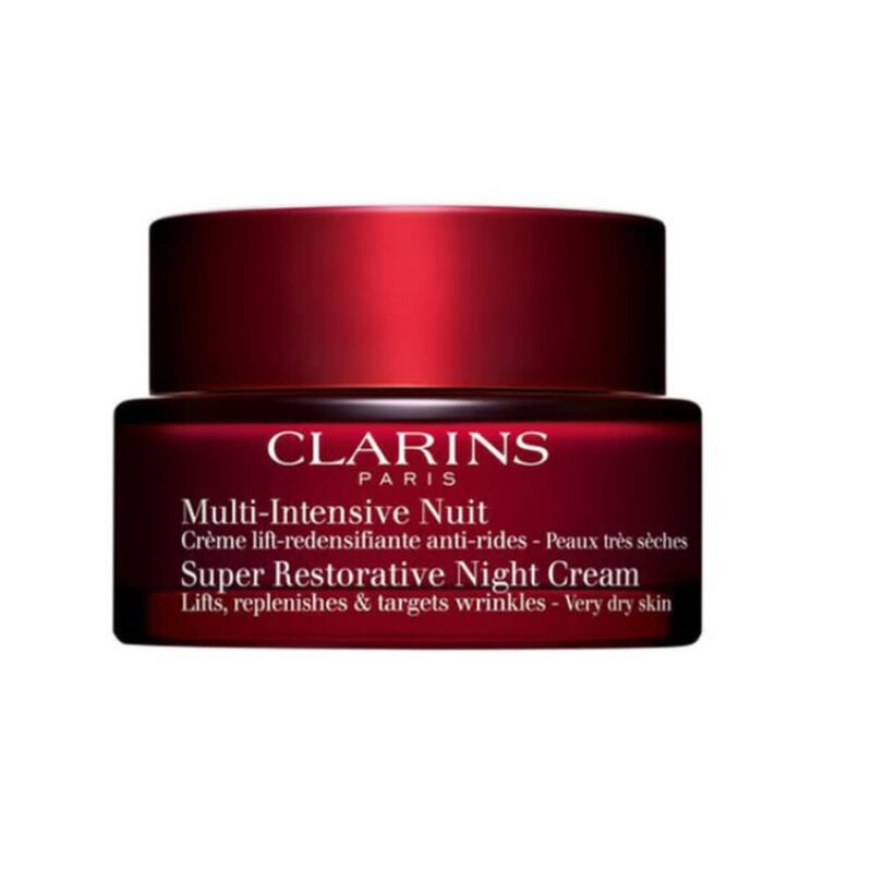 clarins super restorative night cream  very dry skin