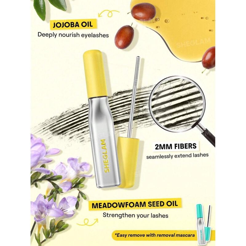 sheglam sheglam lashlighter iron curl mascara lengthening + separating black