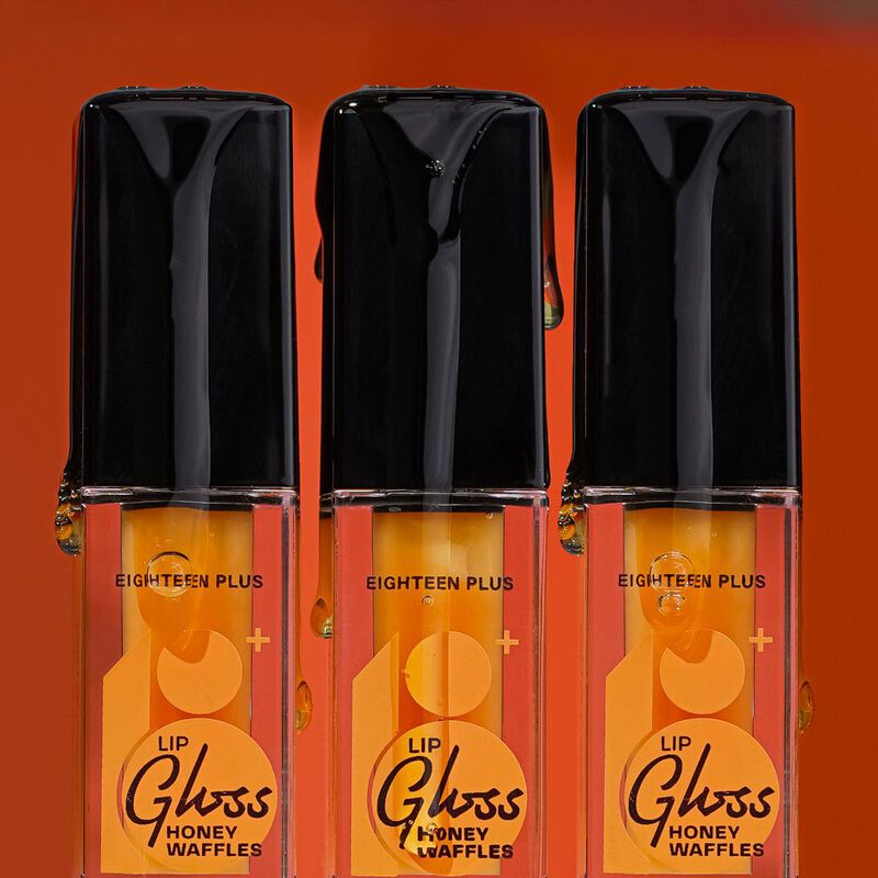 18plus 18+ ليب جلوس هني وافلز &ndash; 6 مل