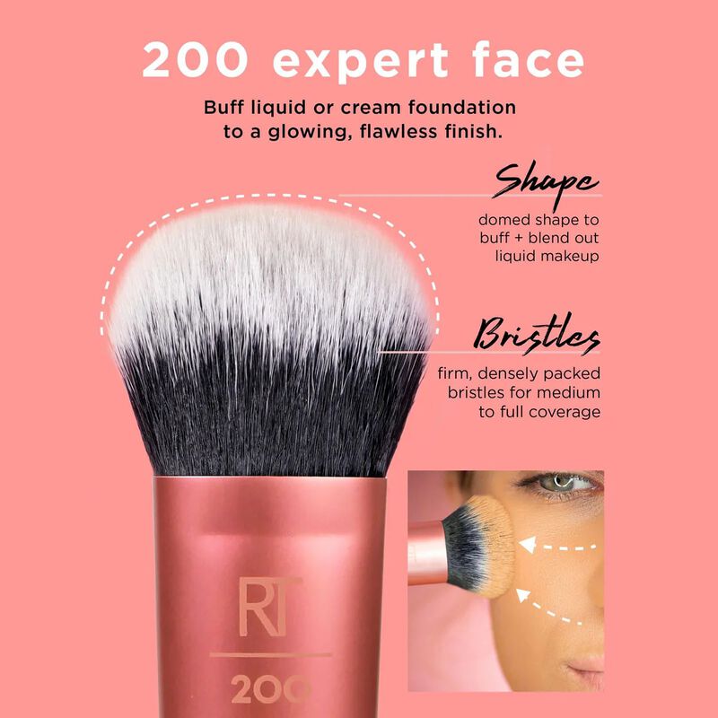 real techniques expert face makeup brush