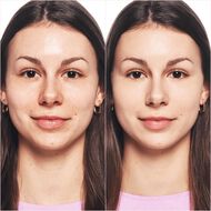 faces mattifying compact