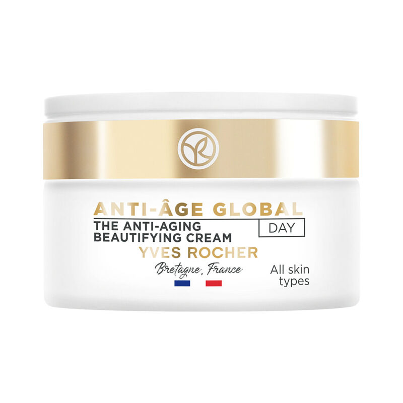 yves rocher antiaging beautifying day cream  all skin types 50ml