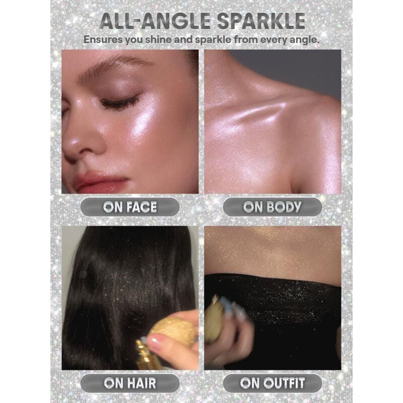 sheglam sheglam go go glow highlighting body mist champagne shimmer