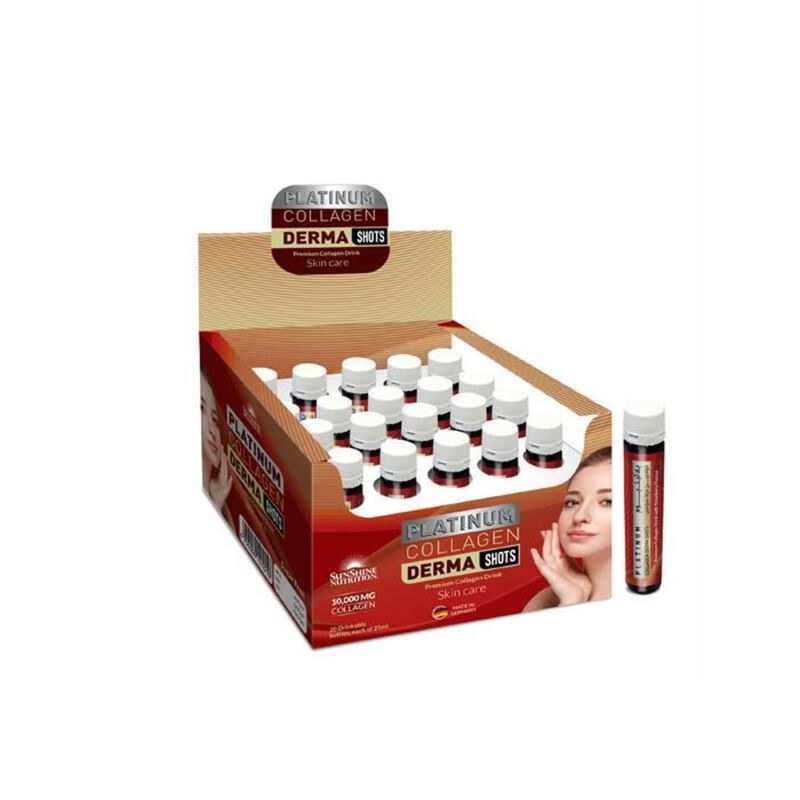 Nutrition Platinum Collagen Derma Shots sunshine nutrition platinum collagen derma shots