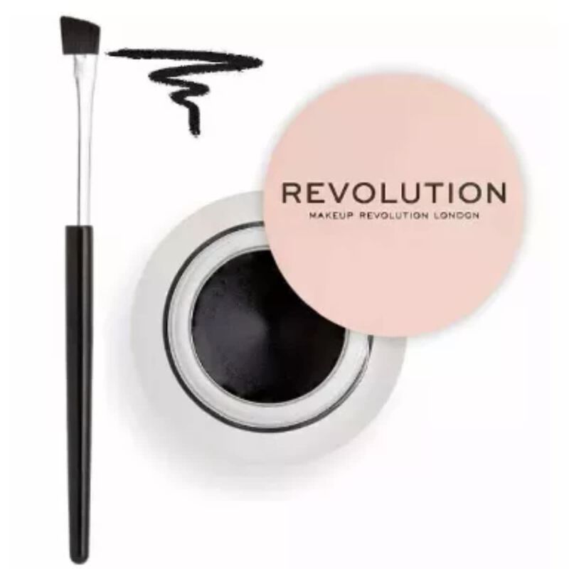 revolution gel eyeliner pot with brush
