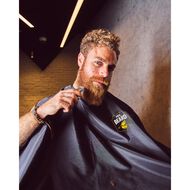 faces beard   hair apron