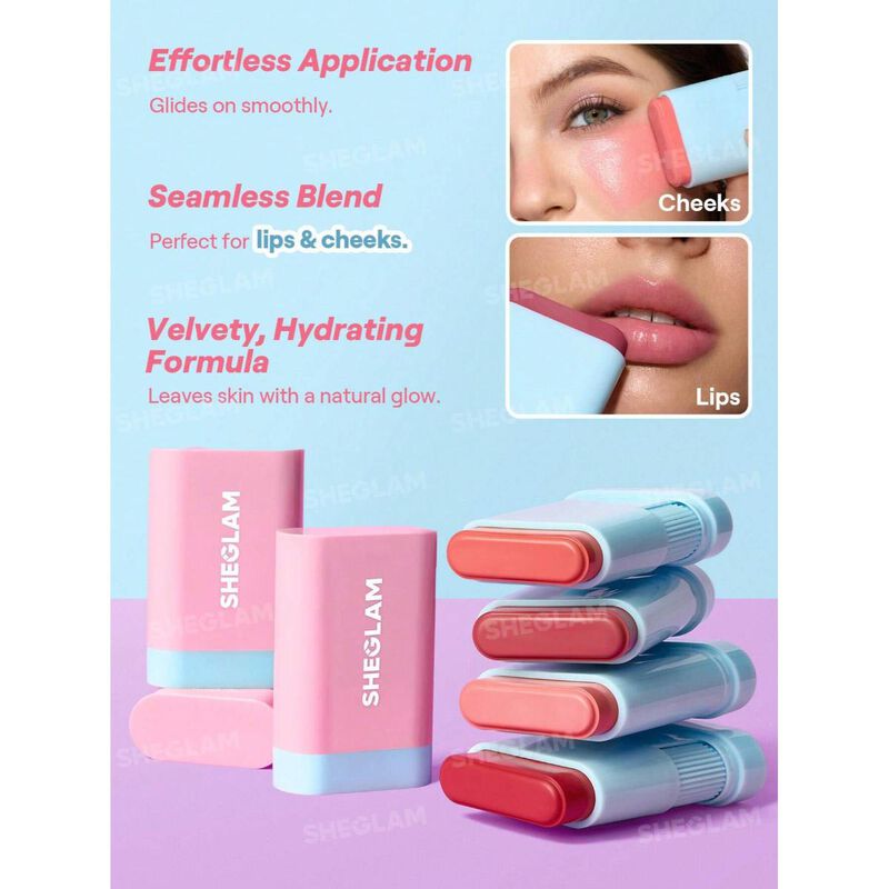 شيجلام بلاشر ستيك زجاجي  بينك ليمونيد