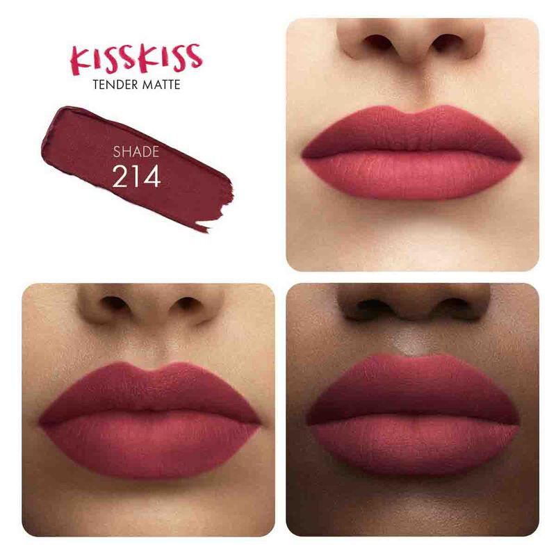 guerlain kisskiss tender matte