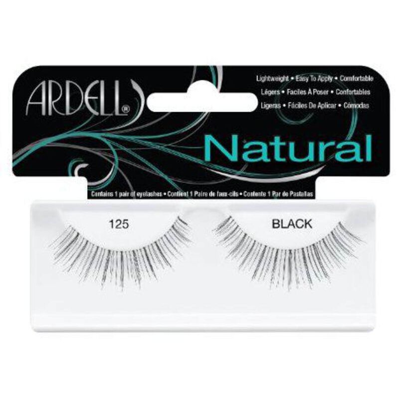 Natural Lashes 125 Black ardell natural lashes 125 black