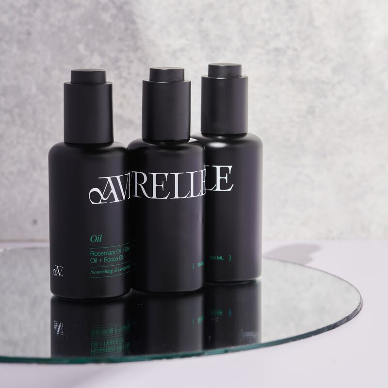 avrelle زيت الشعر بخلاصة زيت الروزماري و زيت الزيتون و زيت الجرجير