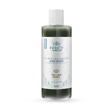 faces infinity naturals no poo  balancing hair wash sider leaves