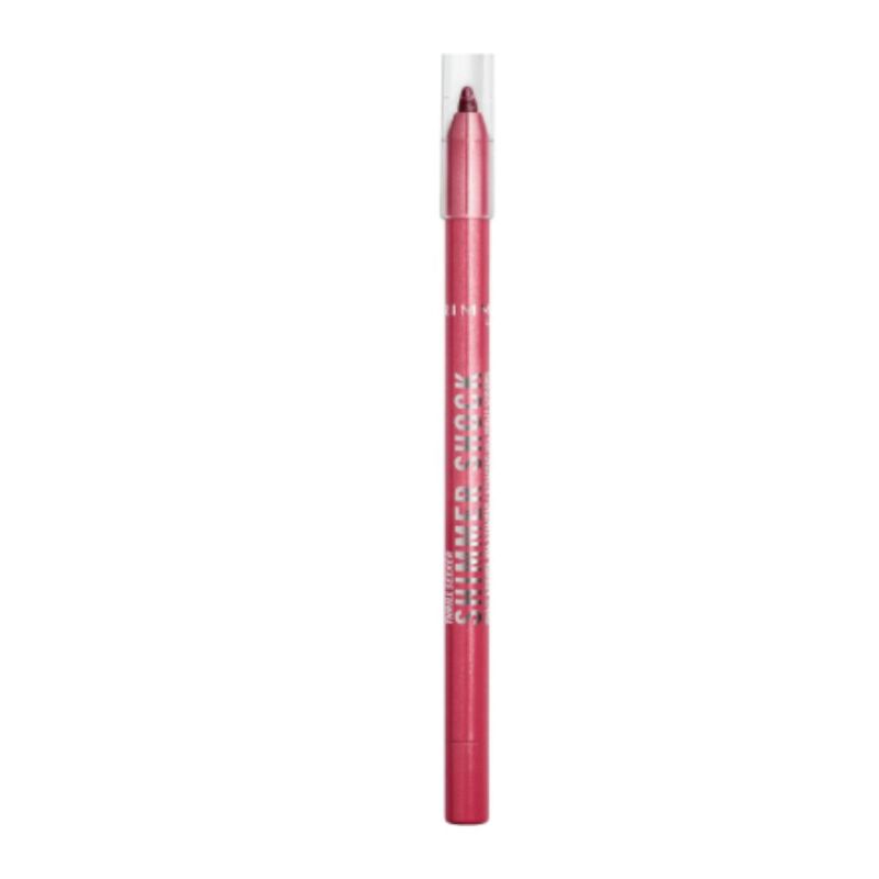 rimmel thrill seeker shimmer shock multichrome gel eyeliner  002 blushberry blast