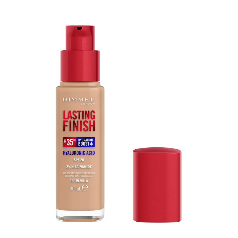 Lasting Finish Full Coverage Lightweight Foundation 160 rimmel lasting finish full coverage lightweight foundation 160