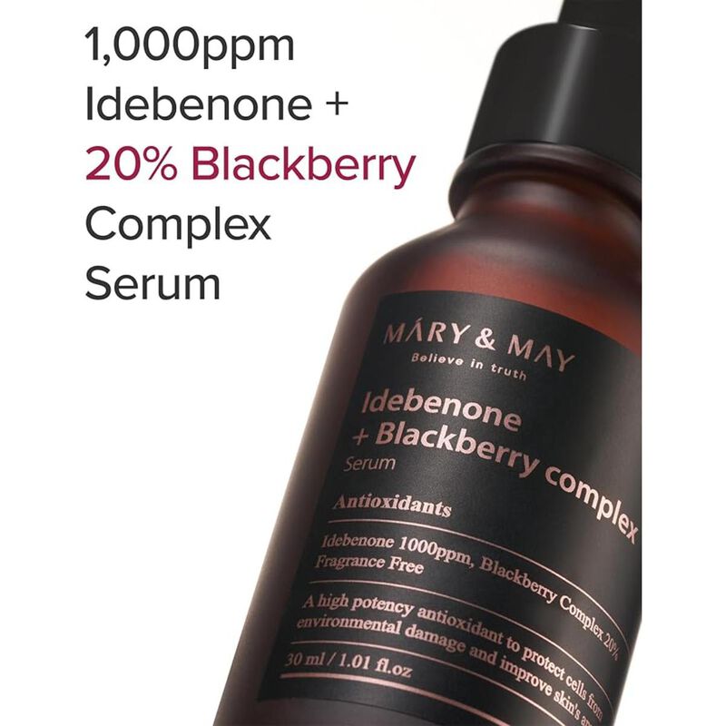 mary may سيروم الإيديبينون وتوت العليق المضاد للأكسدة من ماري آند مي 30 مل
