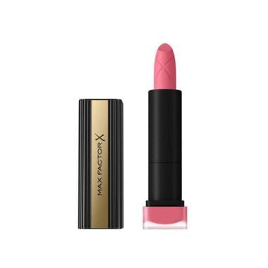 faces max factor velvet matte lipstick   rose