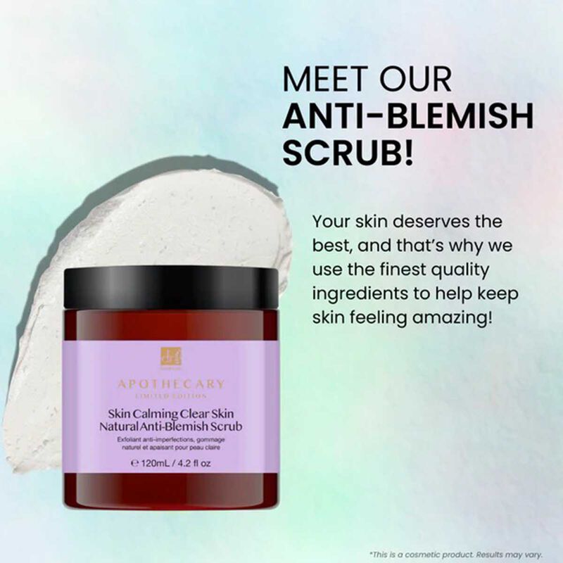 Skin Calming Clear Skin Natural Anti-blemish Scrub dr. botanicals skin calming clear skin natural antiblemish scrub