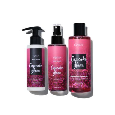 faces pamper pack fun size cupcake glaze 125 ml