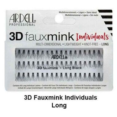 faces 3d faux mink individuals false eyelashes long knotted