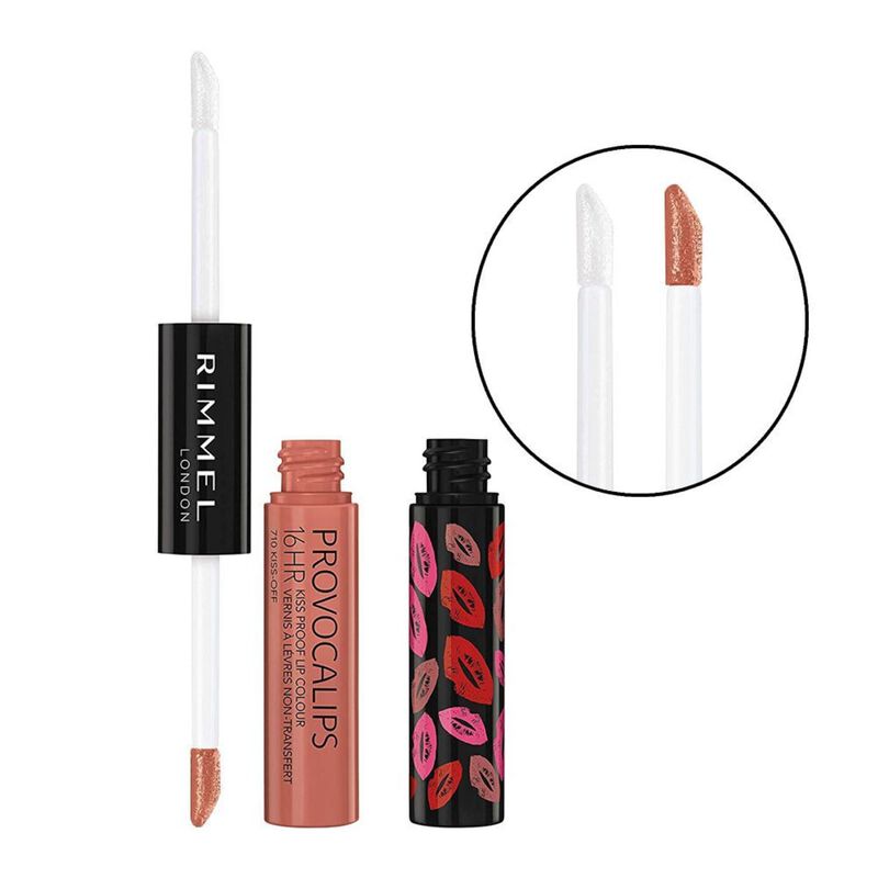 Provocalips 16HR Kissproof Lip Colour 710 Kiss Off 7ml rimmel provocalips 16hr kissproof lip colour 710 kiss off 7ml