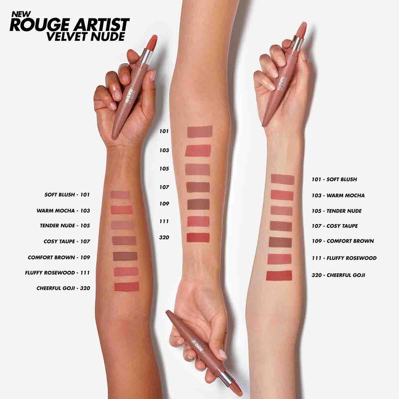 make up for ever rouge artist velvet nude
