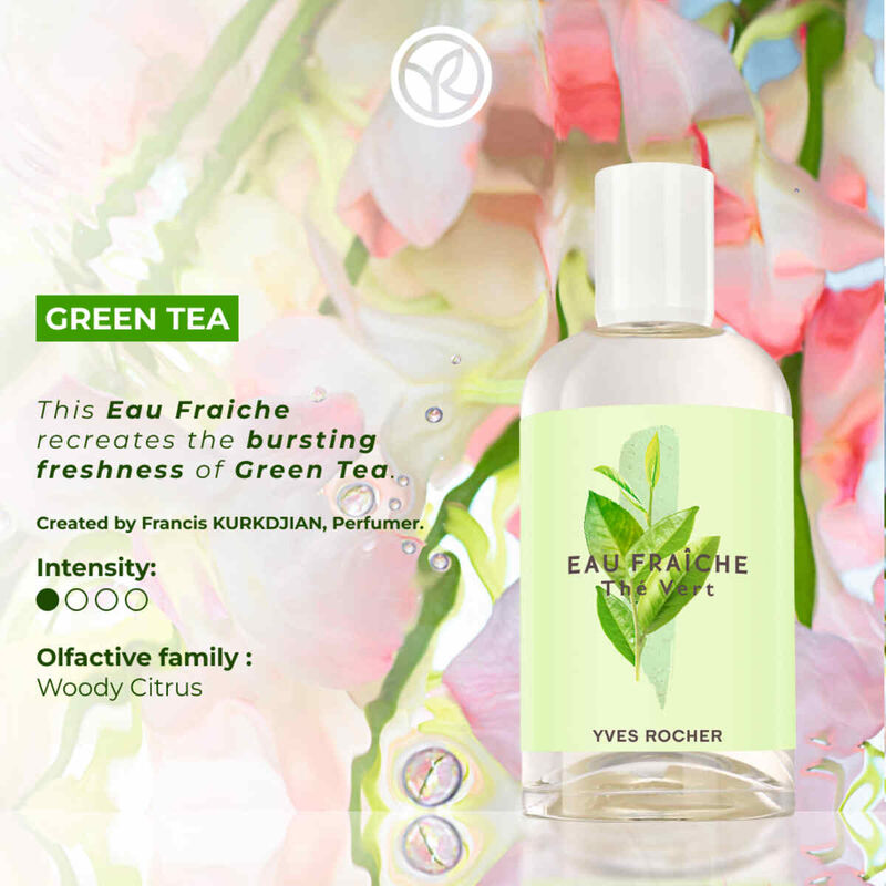 yves rocher green tea eau fraiche