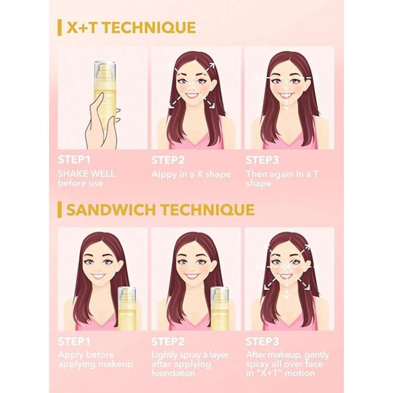 sheglam sheglam matte fresh setting spray ultra matte liquid white