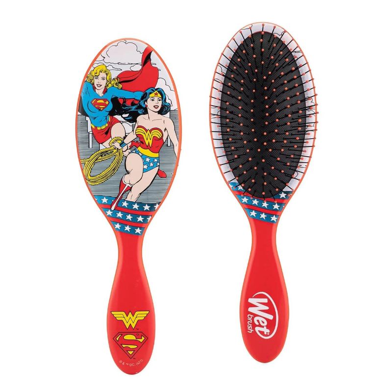 wet brush wonder woman & supergirl