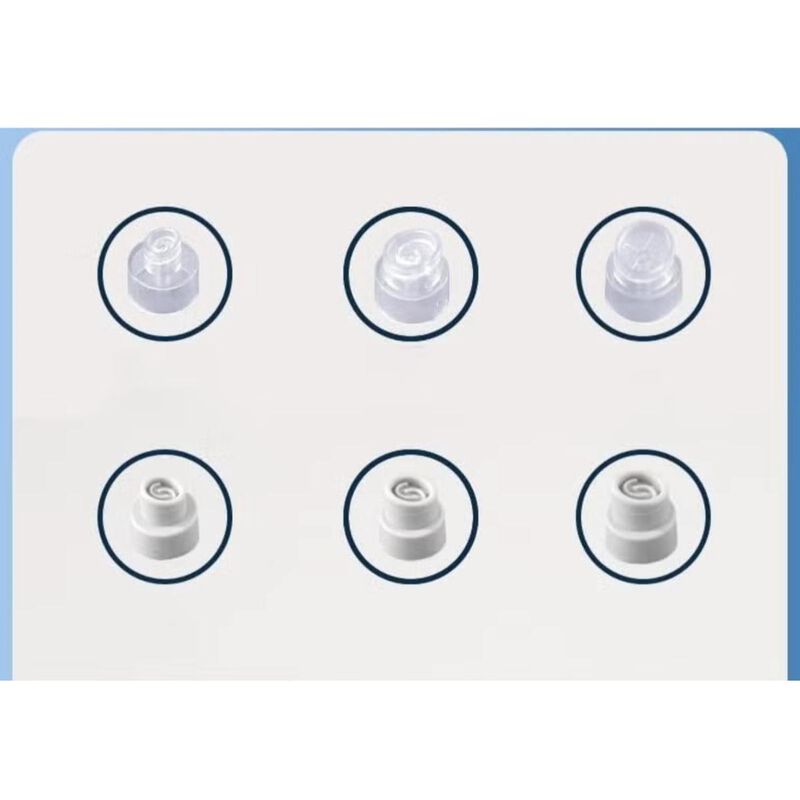 rhea beauty blackhead suction pore cleaner, 6 suction heads, 3 modes, usb charging facial cleansing, pick vacuum cleaner, device blackhead remover