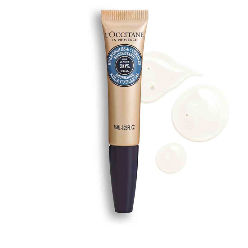 l'occitane shea nail & cuticle nourishing oil