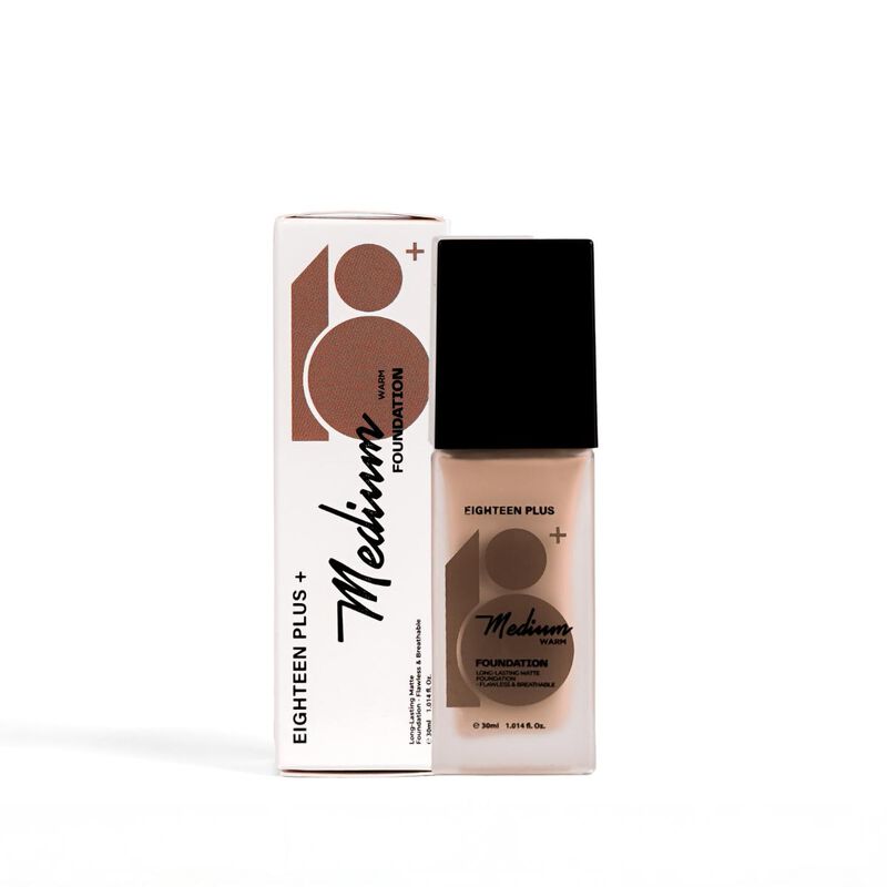 18plus 18+ فاونديشن ميديوم وورم &ndash; 30 مل